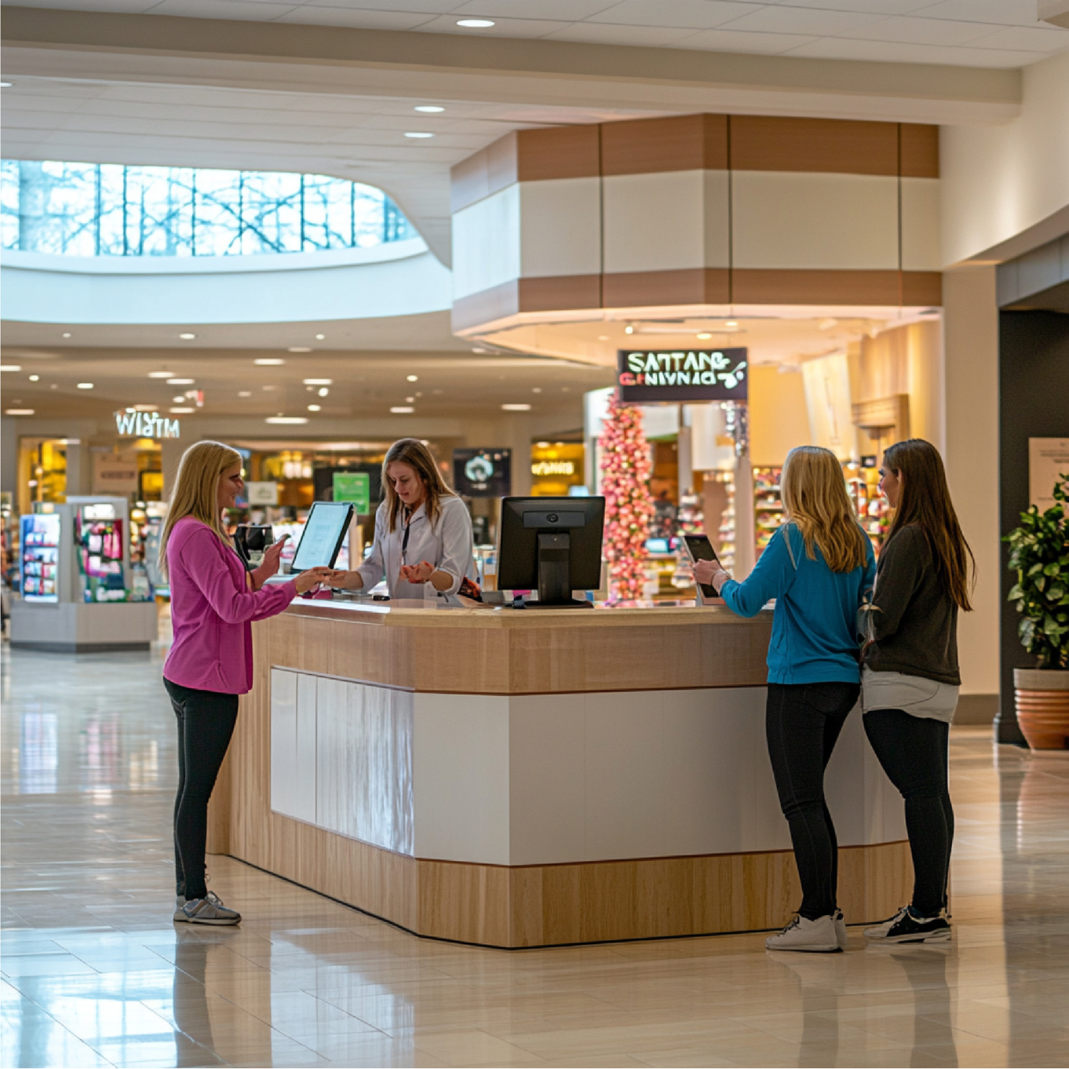 Retail counter