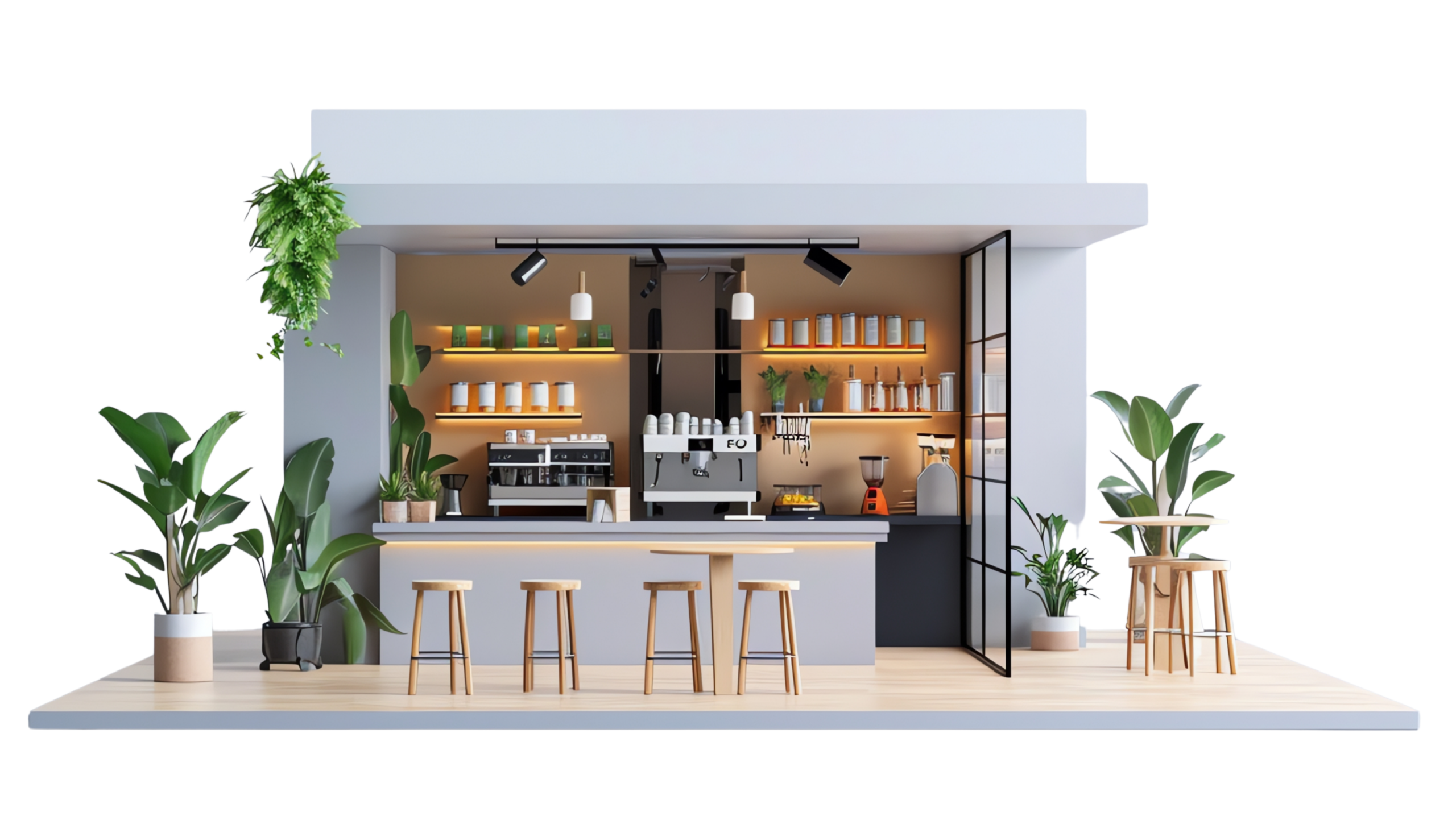 Pop-up stand