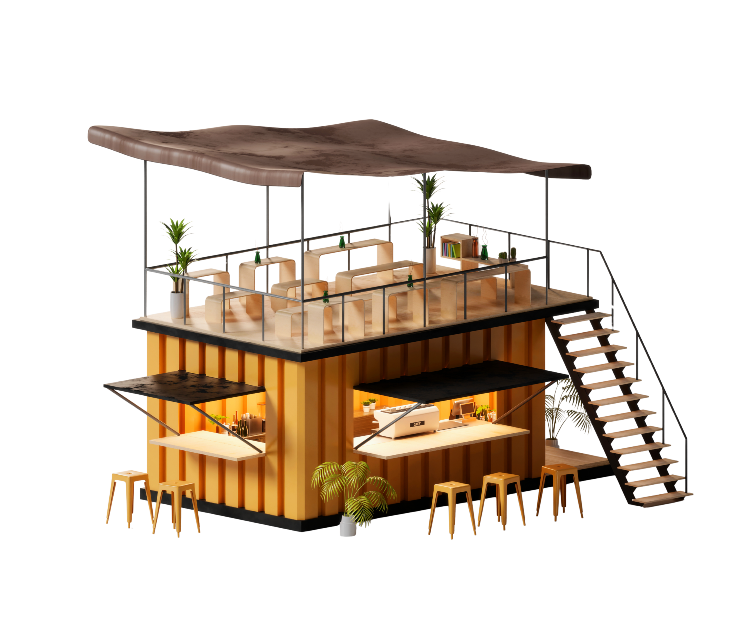 Retail counter