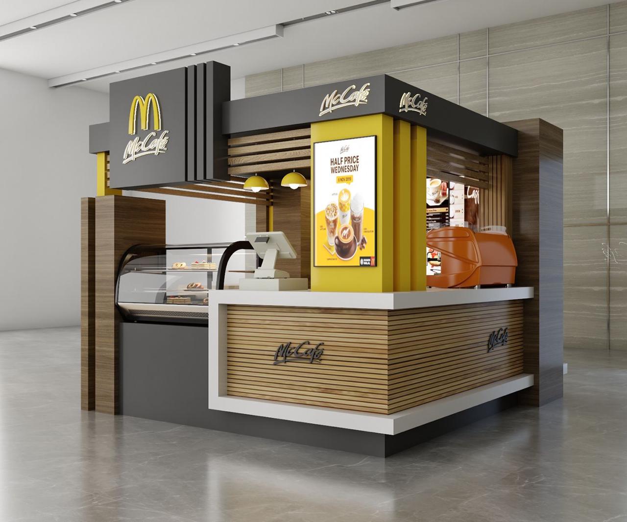 Food & Coffee Carts manufactured by Lynn Store Masters